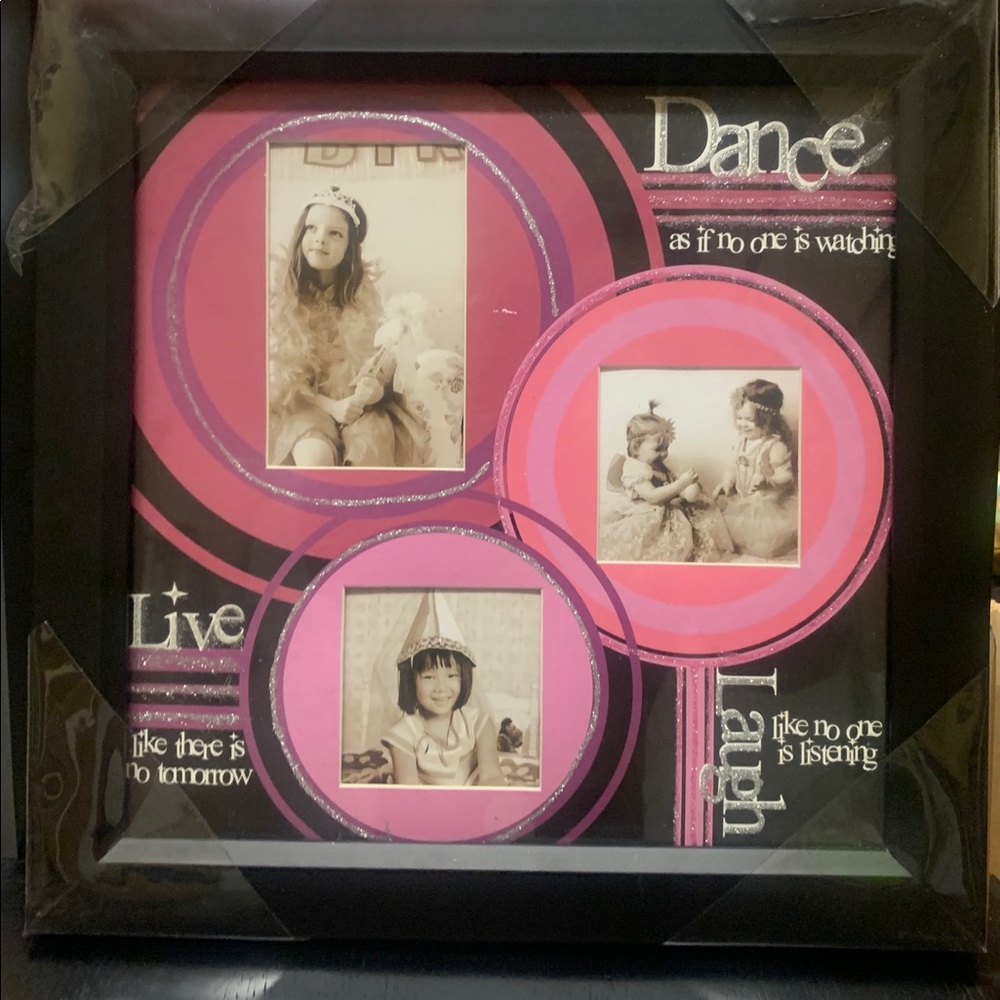 Dance Live Laugh Photo Frame
